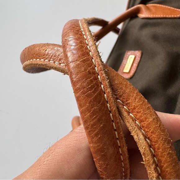 Vintage Eric Javits Brown Tan Tote Bag Rare - Picture 9 of 16